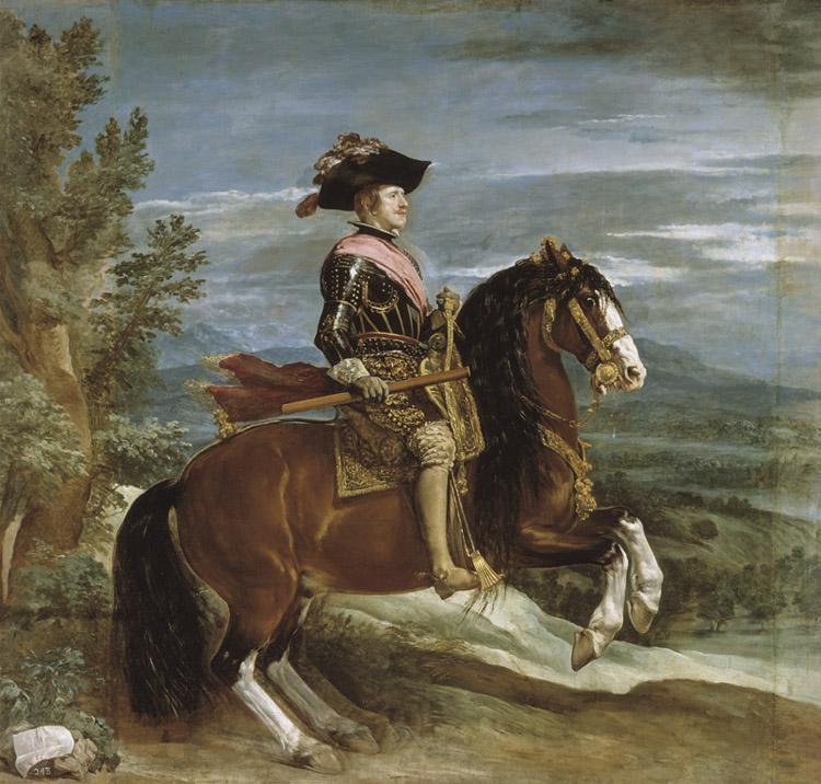 Diego Velazquez Philip IV on Horseback (df01) oil painting picture